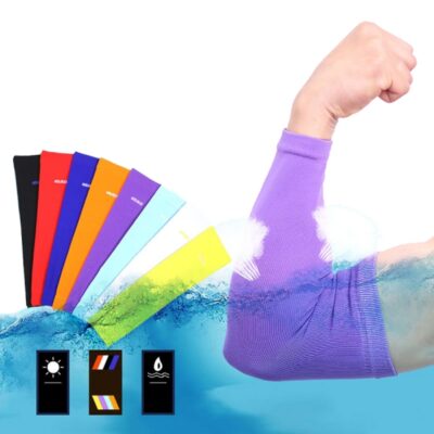 Găng tay chống nắng thể thao Bảo vệ cánh tay, khuỷu tay chống nắng thoáng khí AL7146(1 đôi)